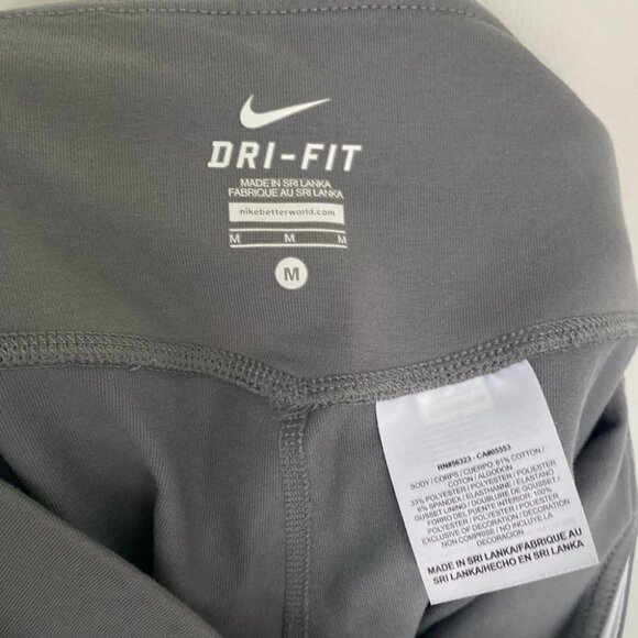 NIKE Dri-Fit Grey Capri Leggings, Great condition, Women’s Size Medium - Picture 6 of 6